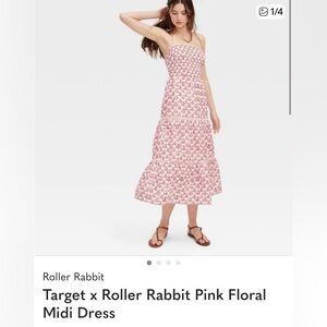 Target × Roller Rabbit Pink Floral
Midi Dress